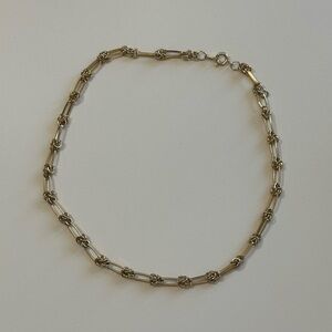 Elegant Gold Paperclip Chain Necklace